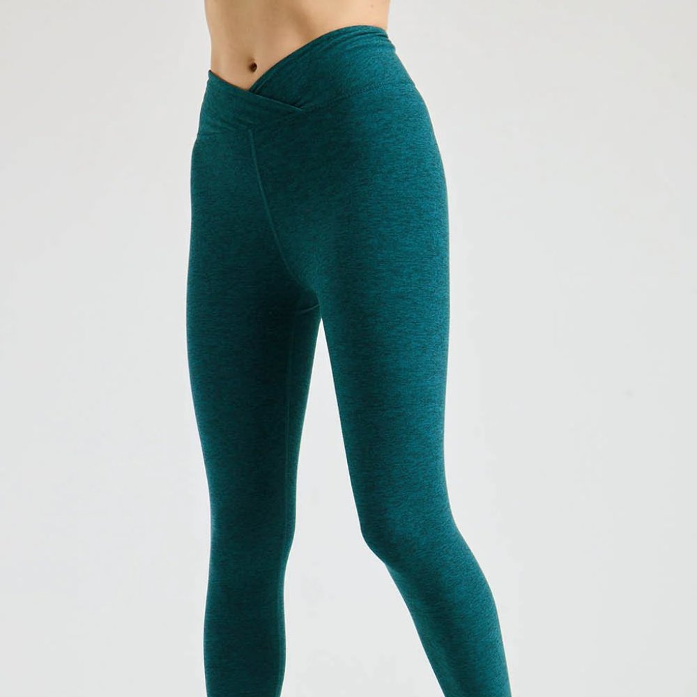 Year of Ours Stretch Veronica legging size M in marine teal